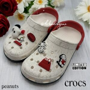 Crocs  Peanuts Limited Edition Shoes - Red